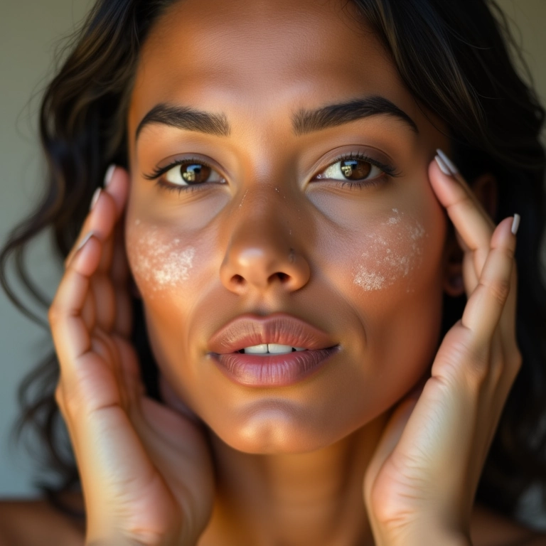 Corretivo em pasta para manchas escuras.