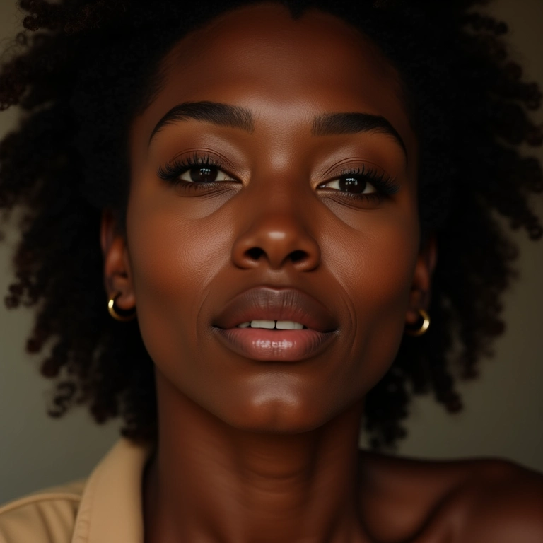 Corretivo iluminador em pele negra: realçando a beleza.