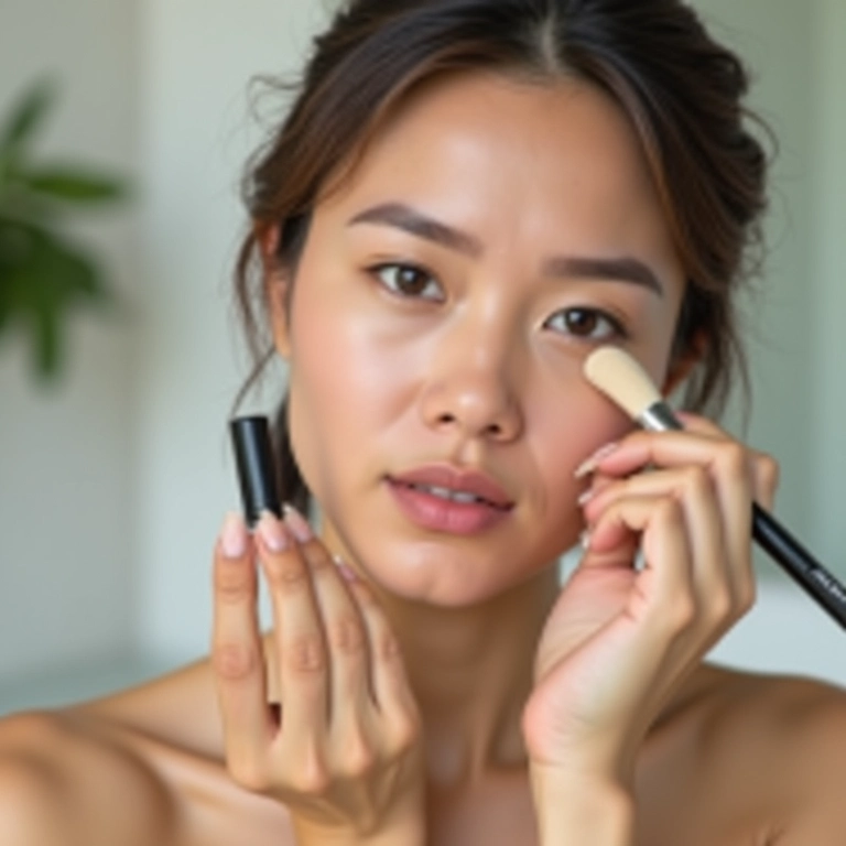 Corretivo líquido para cobertura ajustável e pele impecável.