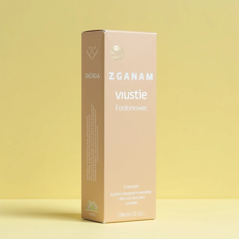 Corretivo natural vegano com embalagem ecológica.