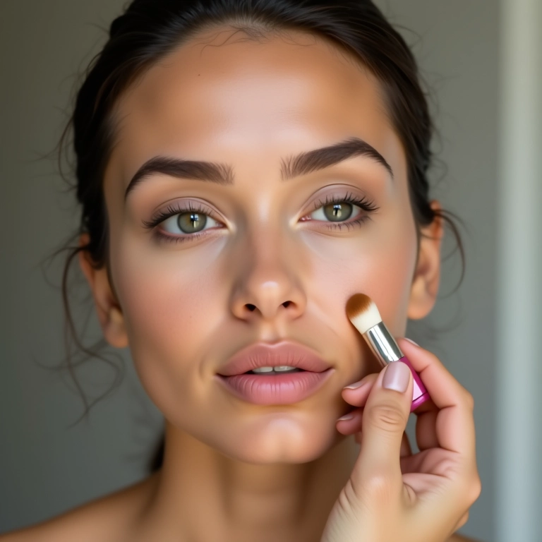 Corretivo para ajustar o tom da pele, pele uniforme.