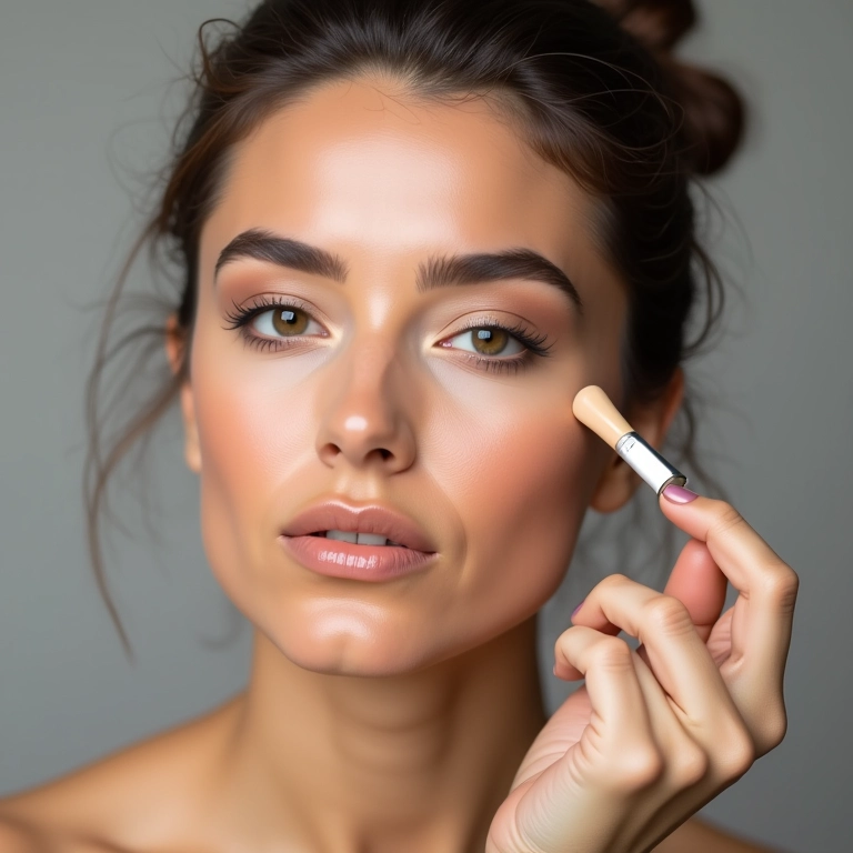 Corretivo para fotos profissionais, acabamento impecável.