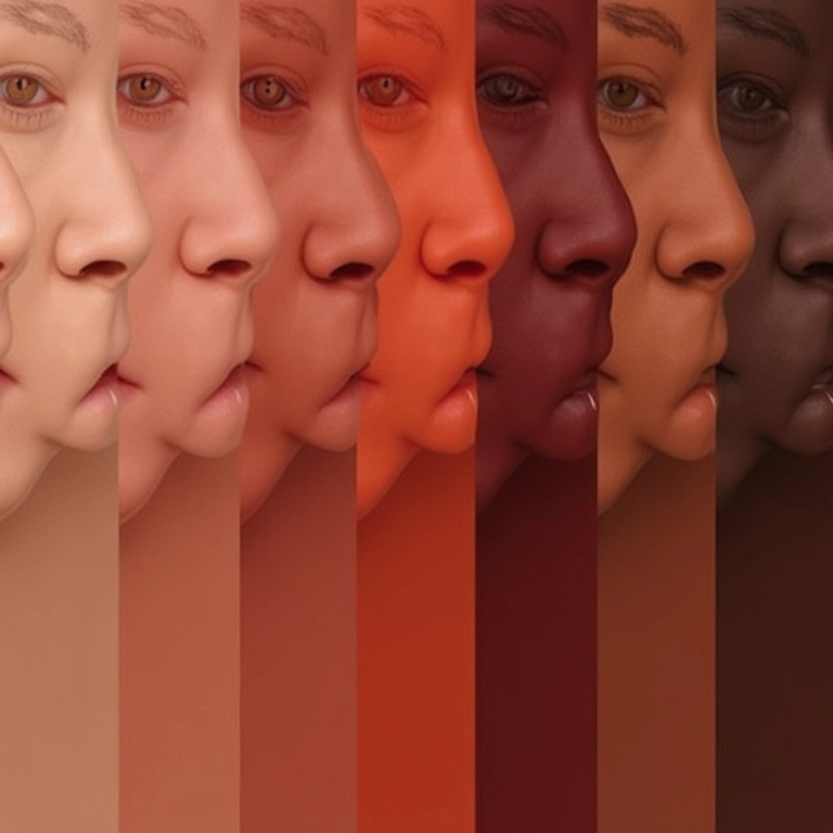 Corretivo salmão em peles morenas e negras.