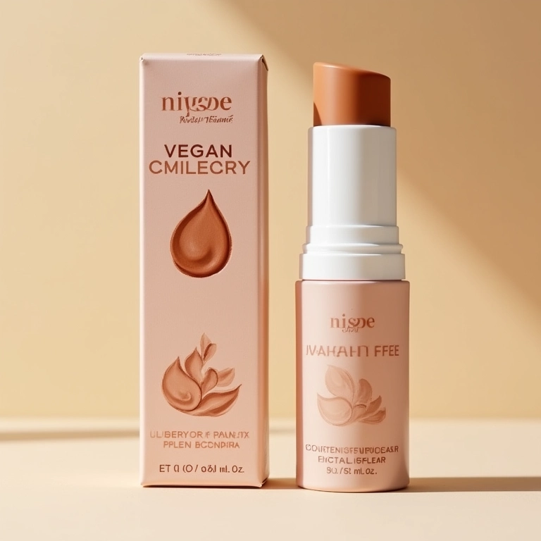 Corretivo vegano e livre de crueldade.