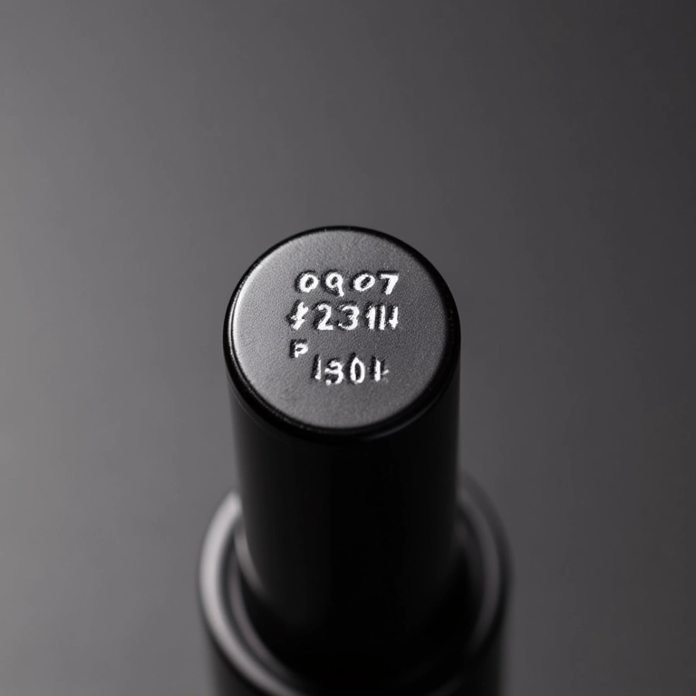 Data de validade da máscara para cílios.