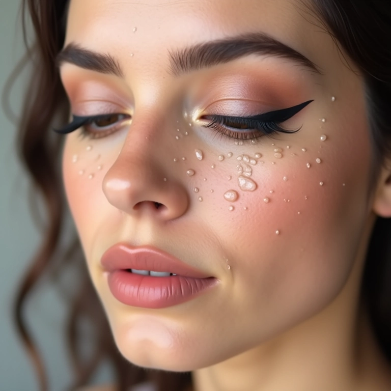 Delineador à prova d'água.