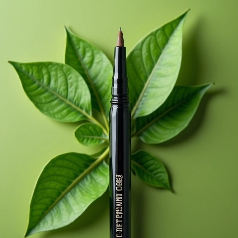 Delineador vegano e cruelty-free.