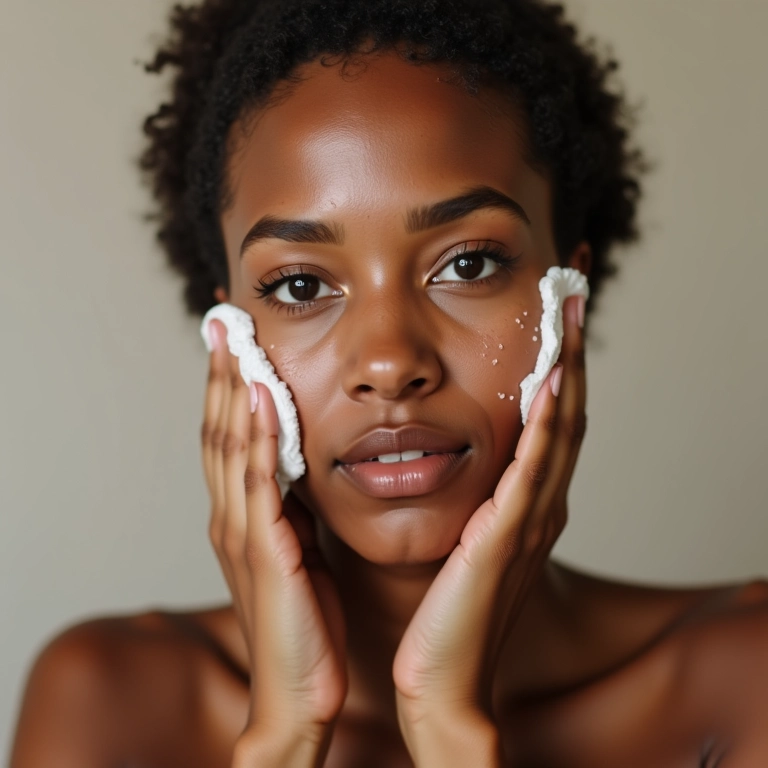 Demaquilante para pele com acne.