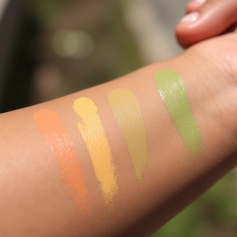 Descobrindo os benefícios do corretivo colorido.