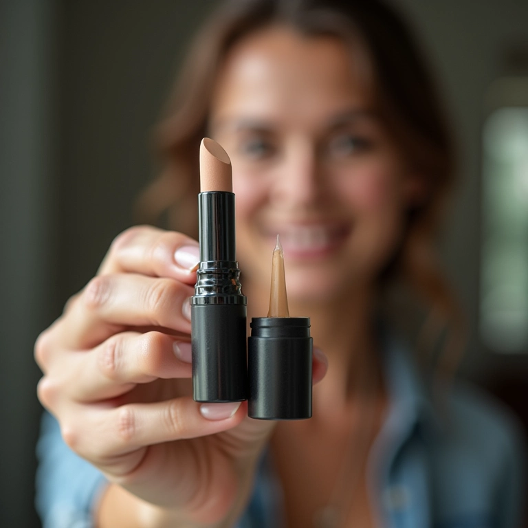 Diferentes tipos de iluminador para usar no nariz.