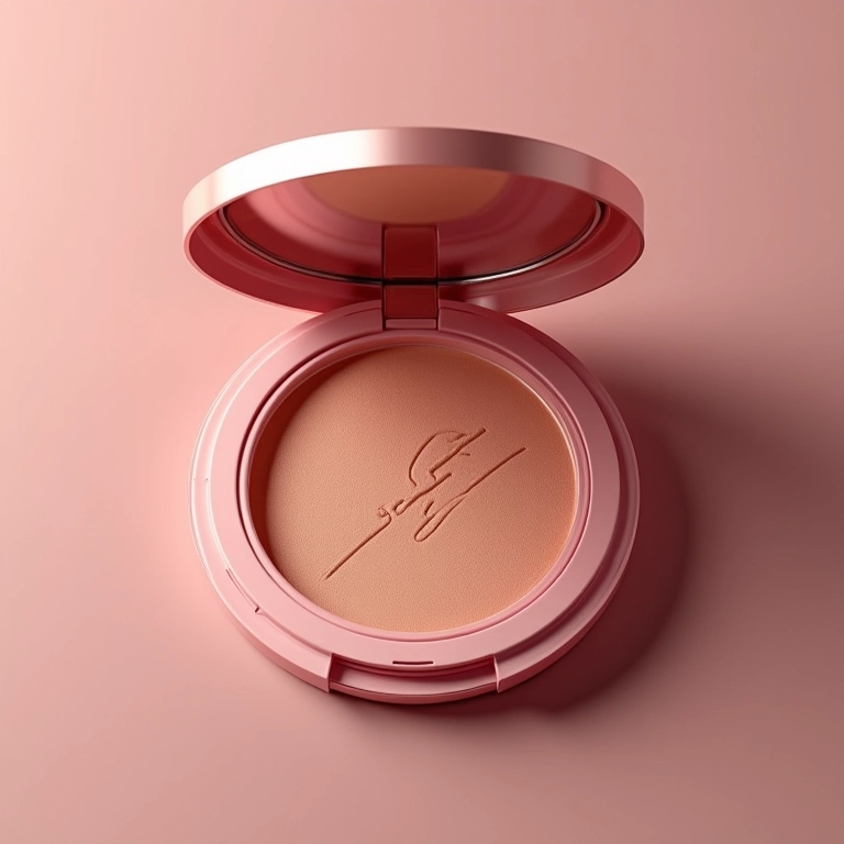 Embalagens de maquiagem abertas com símbolo de validade.