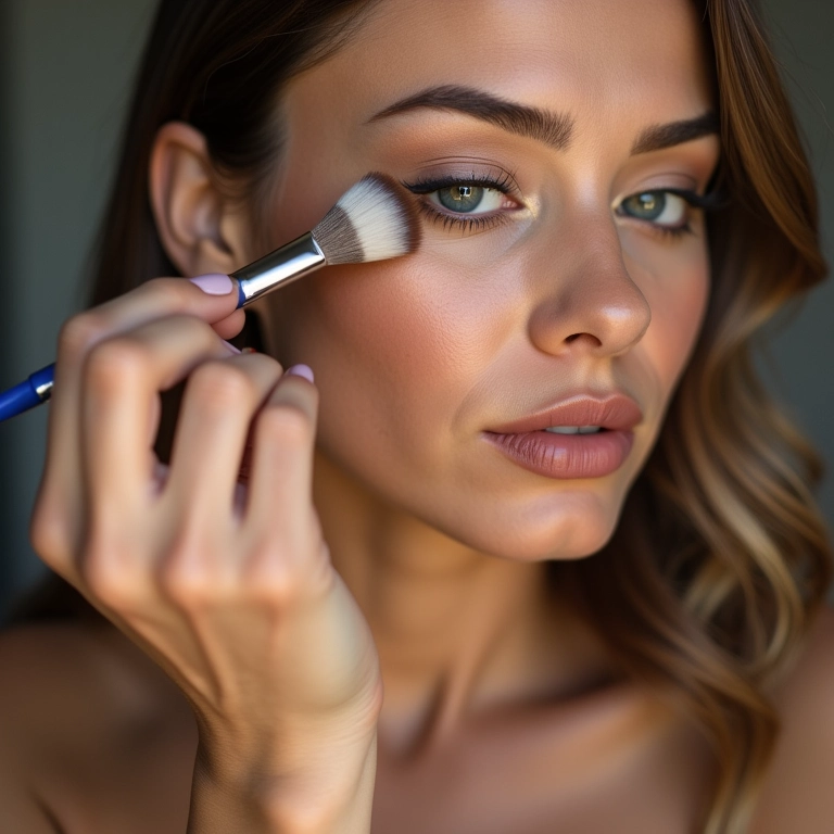 Esfumando a sombra para uma transição suave e natural.