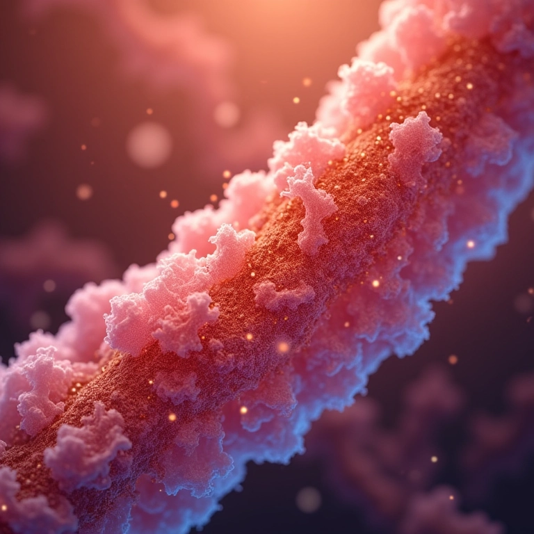 Estimulação da produção de colágeno com corretivo de cafeína.