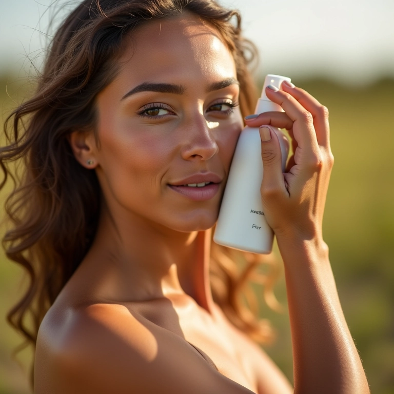 Fixador com proteção solar para o dia a dia.