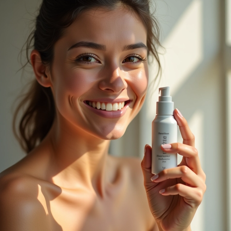 Fixador hidratante para equilibrar a pele.