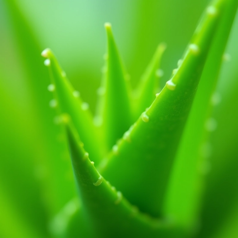 Folha de aloe vera com spray fixador caseiro de aloe vera.
