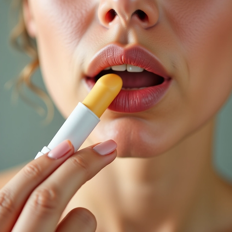 Hidratação labial constante para lábios saudáveis e volumosos.