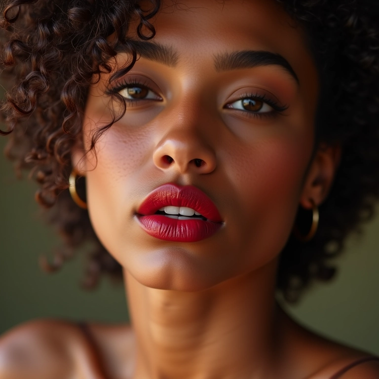 Homem usando batom: tendência crescente.