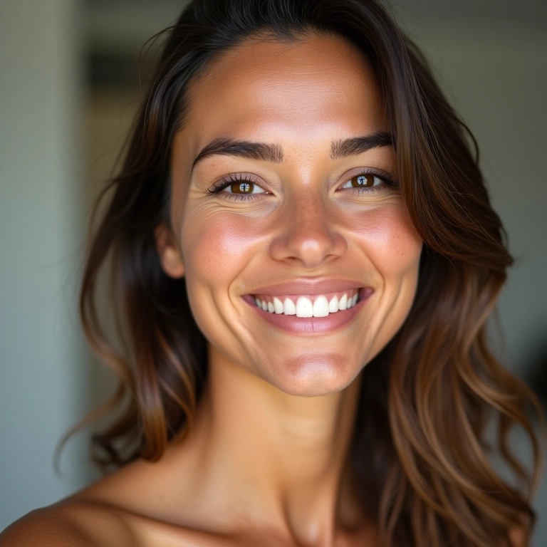 Iluminação natural da pele com o uso de primer lifting.