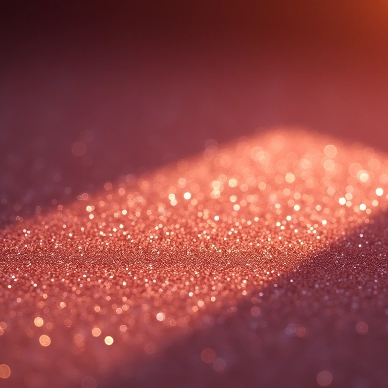 Iluminador com partículas de brilho para um toque glamouroso na maquiagem.