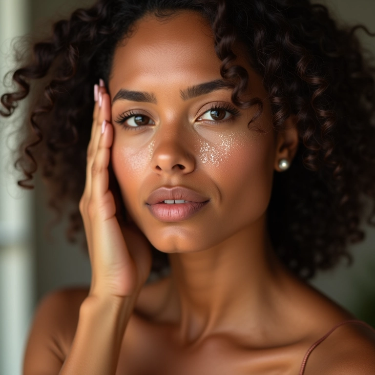 Iluminador para pele mista: experimente!