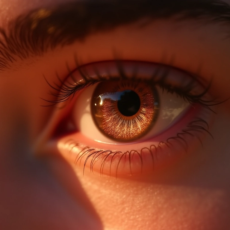 Iluminando o canto interno dos olhos com maquiagem.