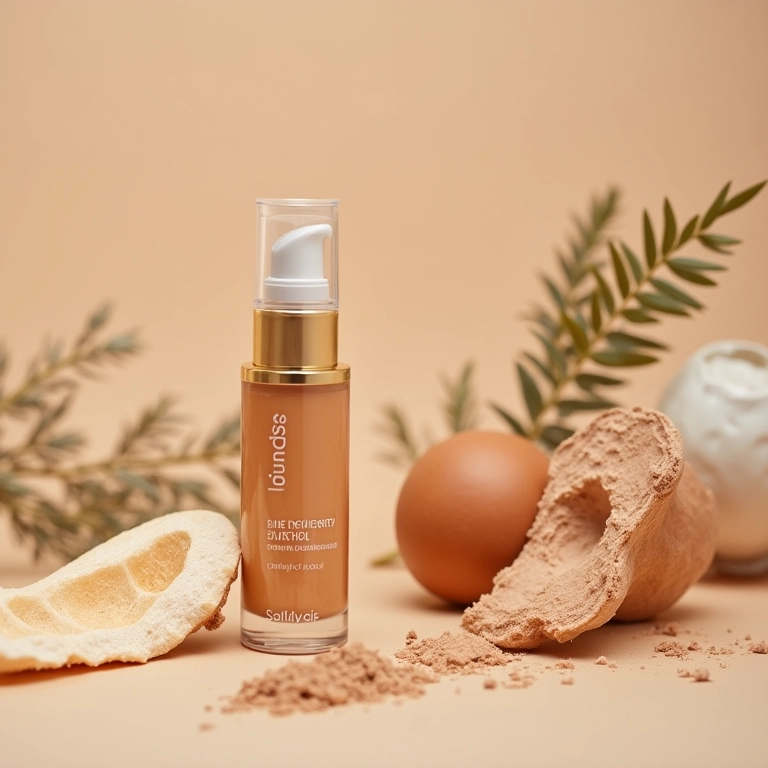 Ingredientes da base que controlam a oleosidade.