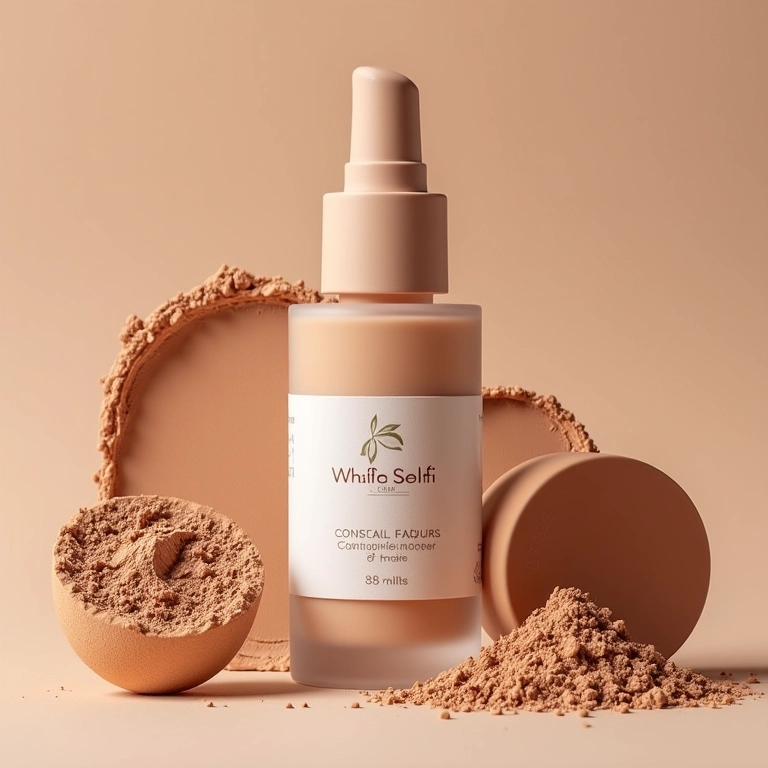 Ingredientes naturais e cruelty-free da base mineral.