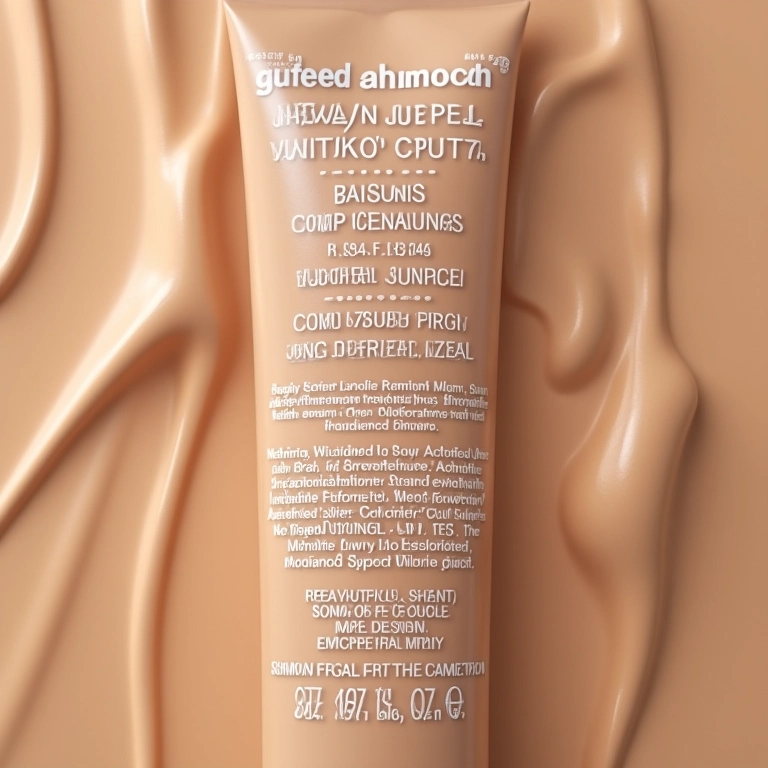 Ingredientes que cuidam da pele encontrados em bases de farmácia.