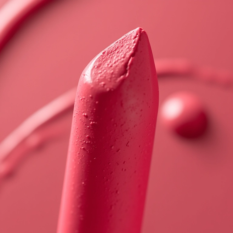 Lista de ingredientes de um batom com foco em elementos hidratantes.