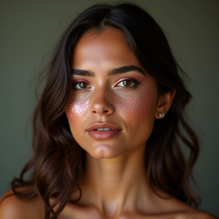 Maquiagem com glitter para formatura: como usar e arrasar.