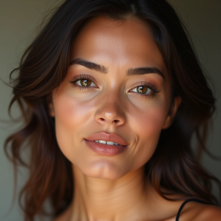 Maquiagem duradoura com pó matificante.