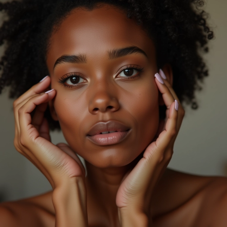 Maquiagem mineral para acne.