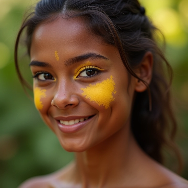 Maquiagem resistente ao calor e suor para Festa Junina.