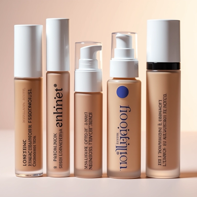 Marcas confiáveis de base de farmácia com boa reputação.