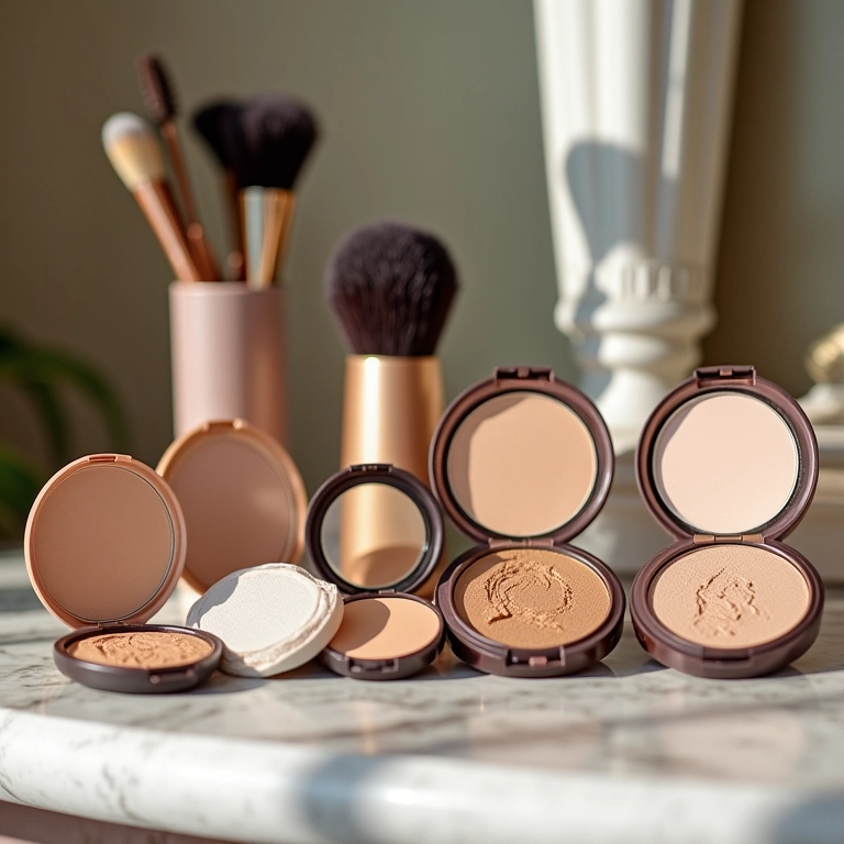 Marcas de pó compacto queridinhas no Brasil.