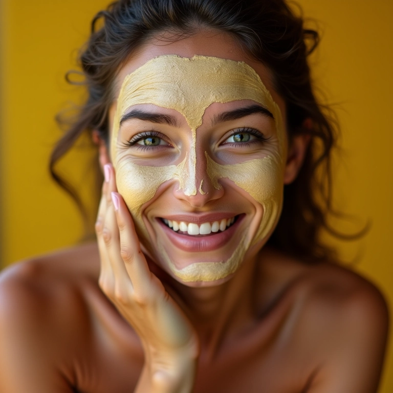 Máscara facial caseira com pó de farmácia e mel: receita fácil.