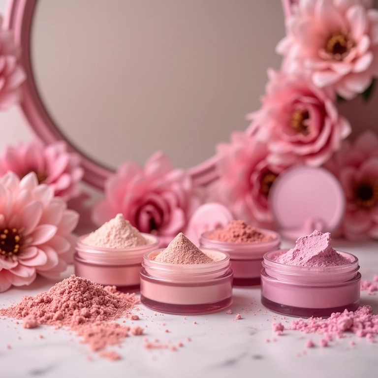 Melhores marcas de pó solto rosa no mercado.