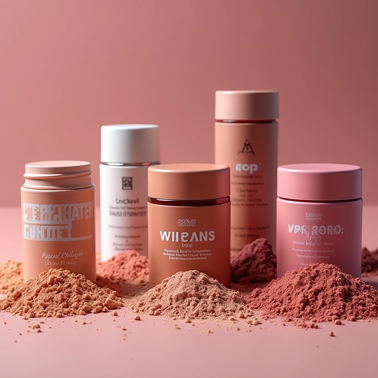 Melhores marcas nacionais de pó solto com cor: guia de compras.