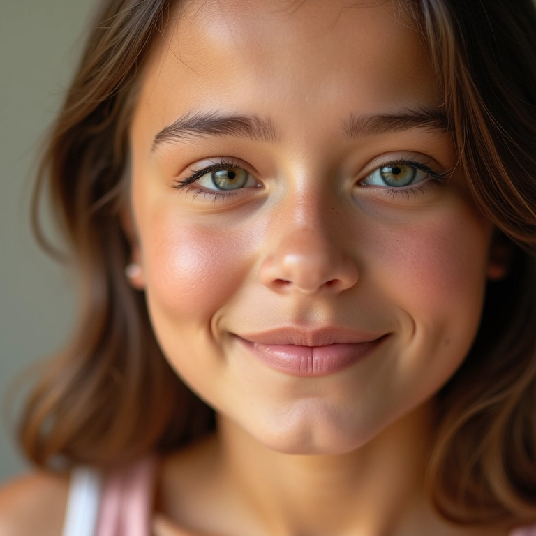 Mulher aplicando bronzer no rosto para contorno.