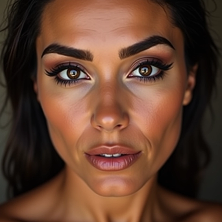 Mulher com olhos marcantes e expressivos para casamento.