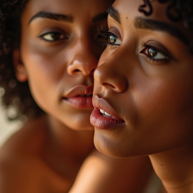 Mulheres diversas aplicando base com niacinamida para uma pele impecável.