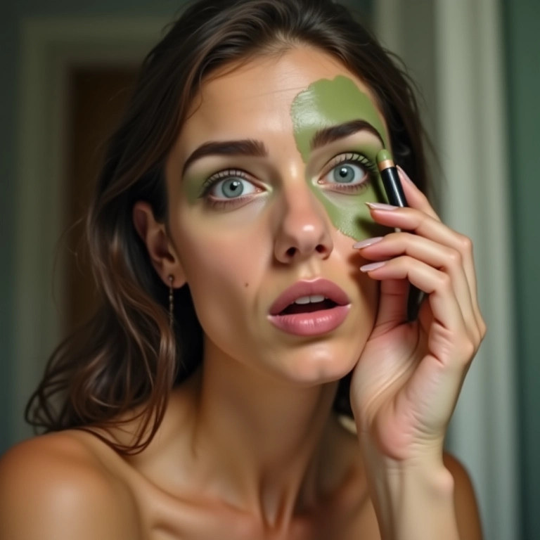 Não exagere na quantidade de corretivo verde.