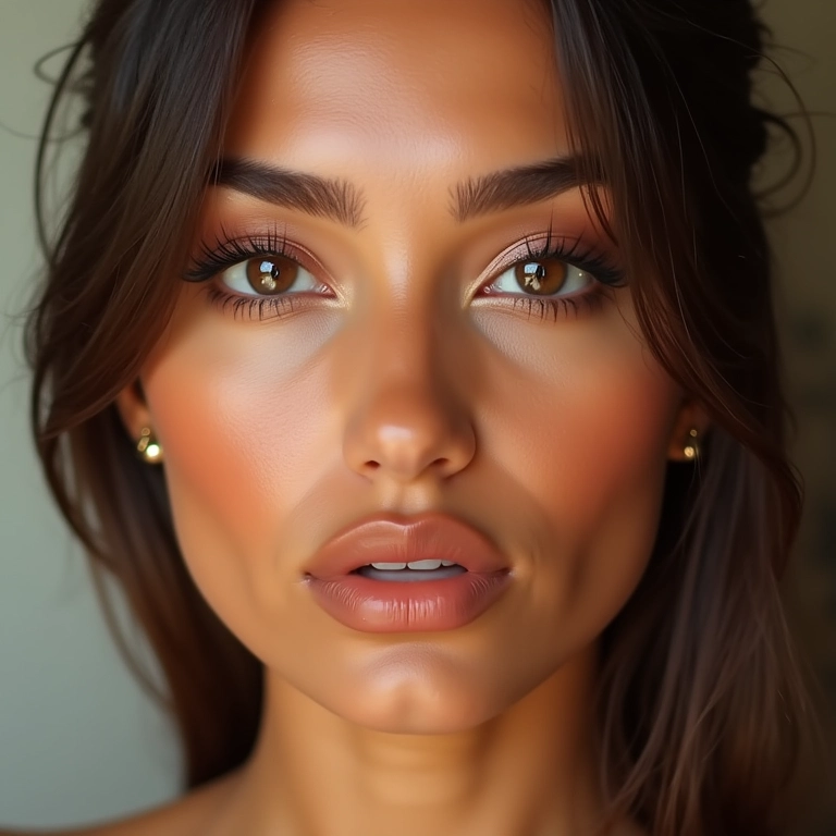 Paleta de sombras quentes: ideal para pele morena e negra.