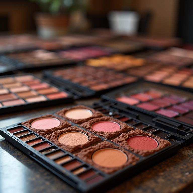 Paletas de sombras versáteis com cores incríveis.