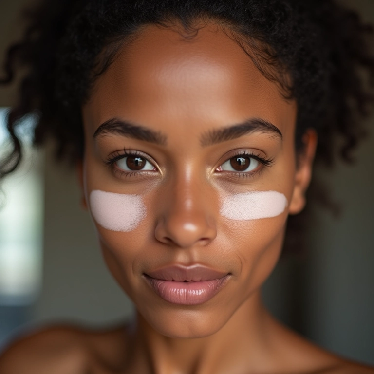 Passo a passo de como aplicar pó facial na zona T.