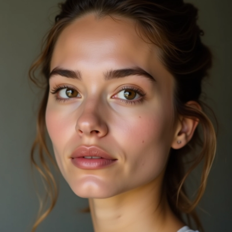 Pele matificada após o uso de primer.