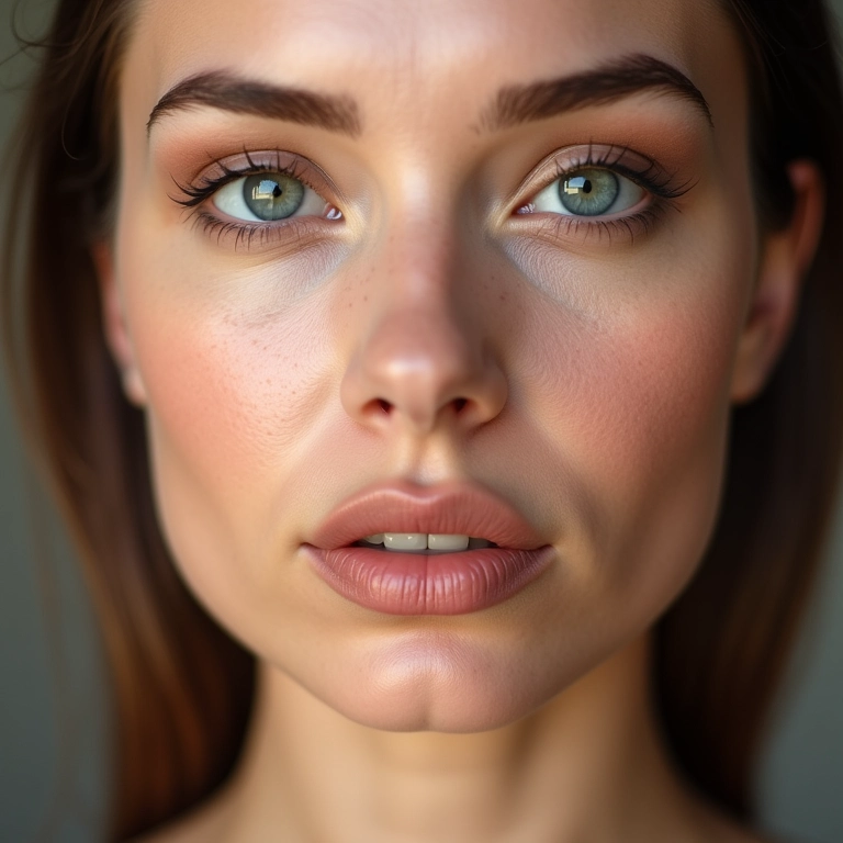 Pele perfeita com pó HD à prova d'água.