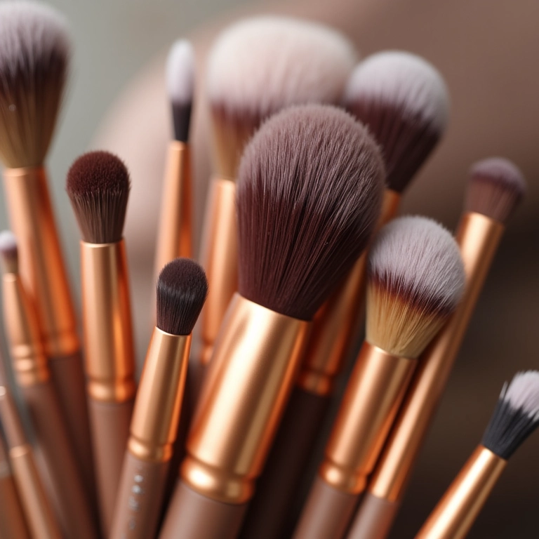 Pincéis ideais para contorno do nariz.