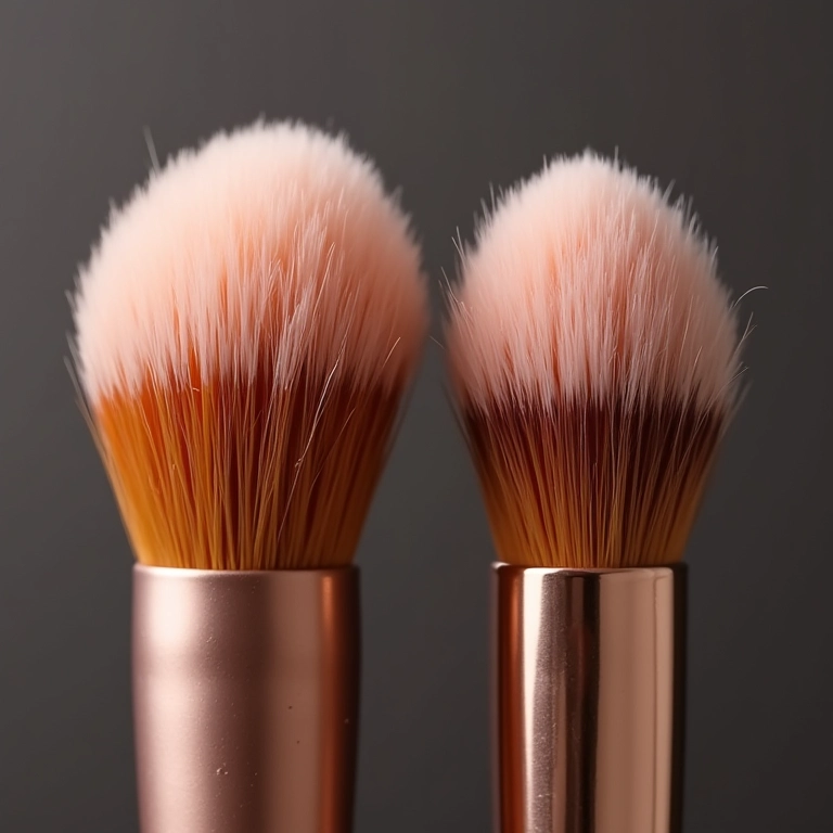 Pincel com cerdas sintéticas x naturais, qual a diferença?